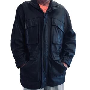 Vintage Black Men's Jacket